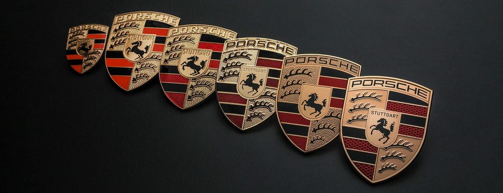 История логотипа Porsche.