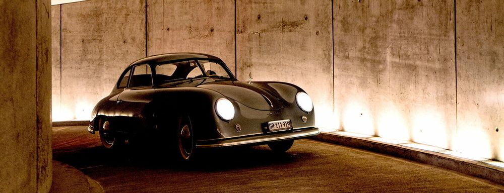 Самые впечатляющие в мире гаражи для автомобилей Porsche.