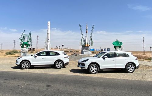 Космодром Байконур. Невероятная поездка на Porsche Cayenne.
